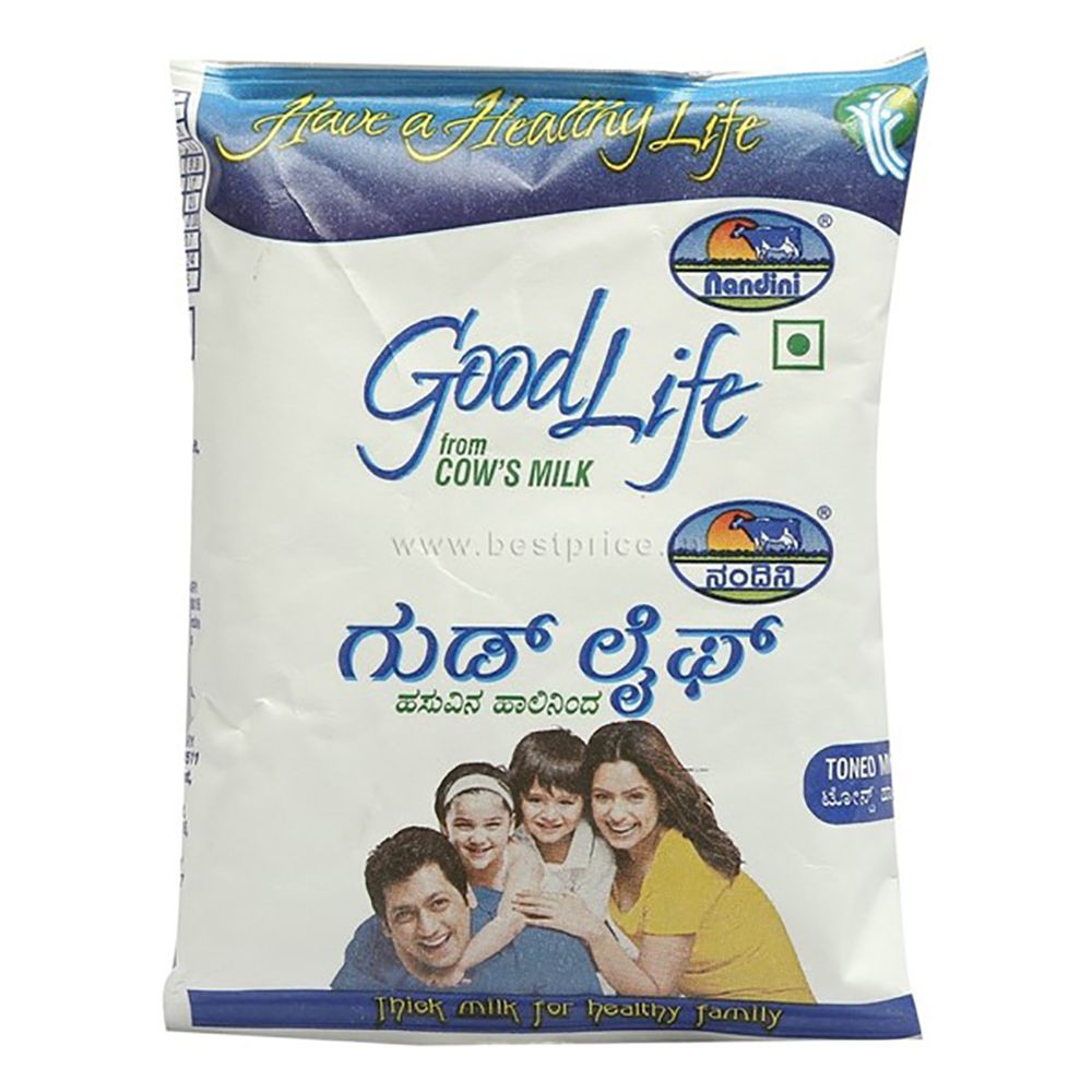 Nandini (Rs.10) Goodlife Toned Milk, 200ml