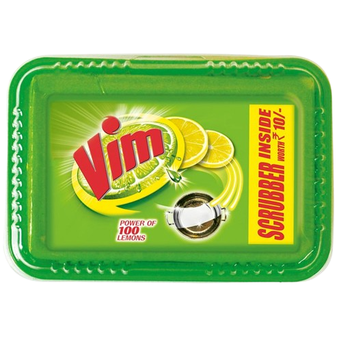 Vim Dishwash Bar Tub - Lemon, 500g