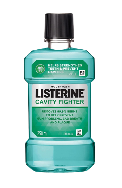 Listerine Cavity Fighter Mouth Wash, 250ml