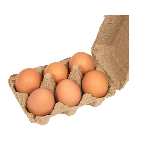Fresh Eggs - Brown, 6pc