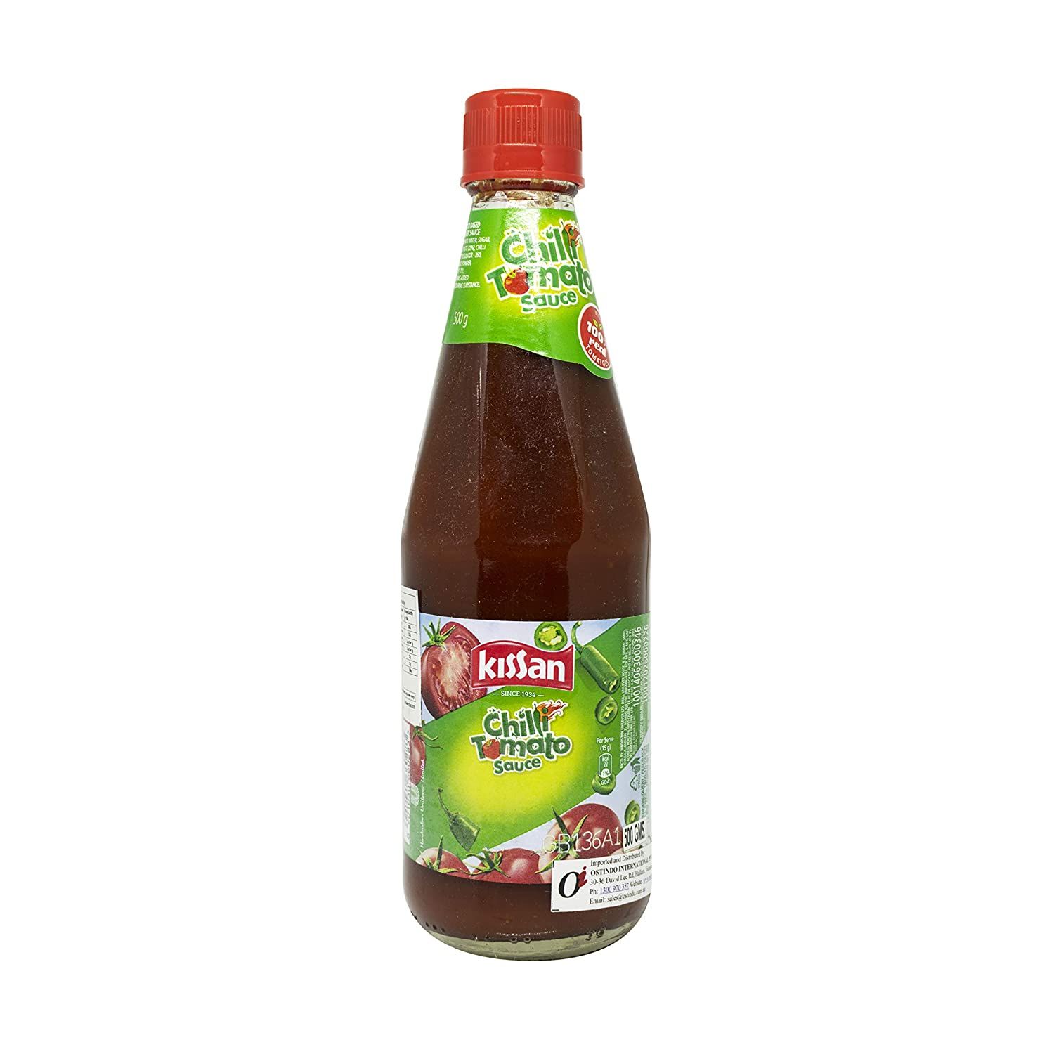 Kissan Twist Ketchup - Chilli Tomato, 500g