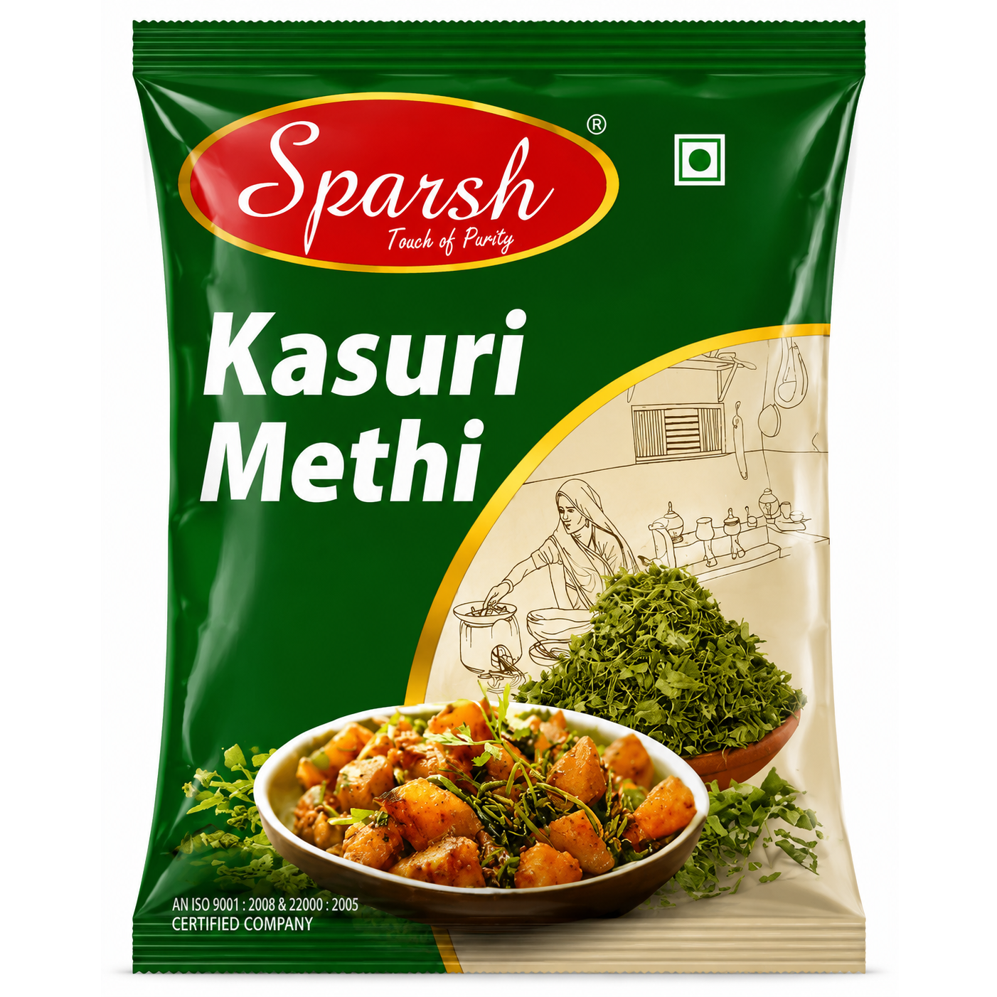 Sparsh Kasuri Methi Pouch, 100g