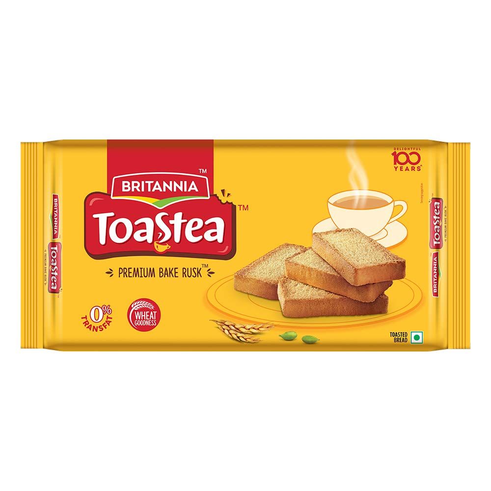 Britannia Premium Bake Rusk - Toastea, 250g
