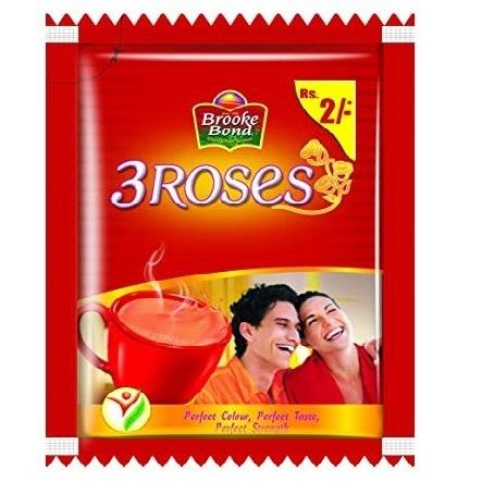 Brooke Bond 3 Roses (Rs.2) Dust Tea, 3g