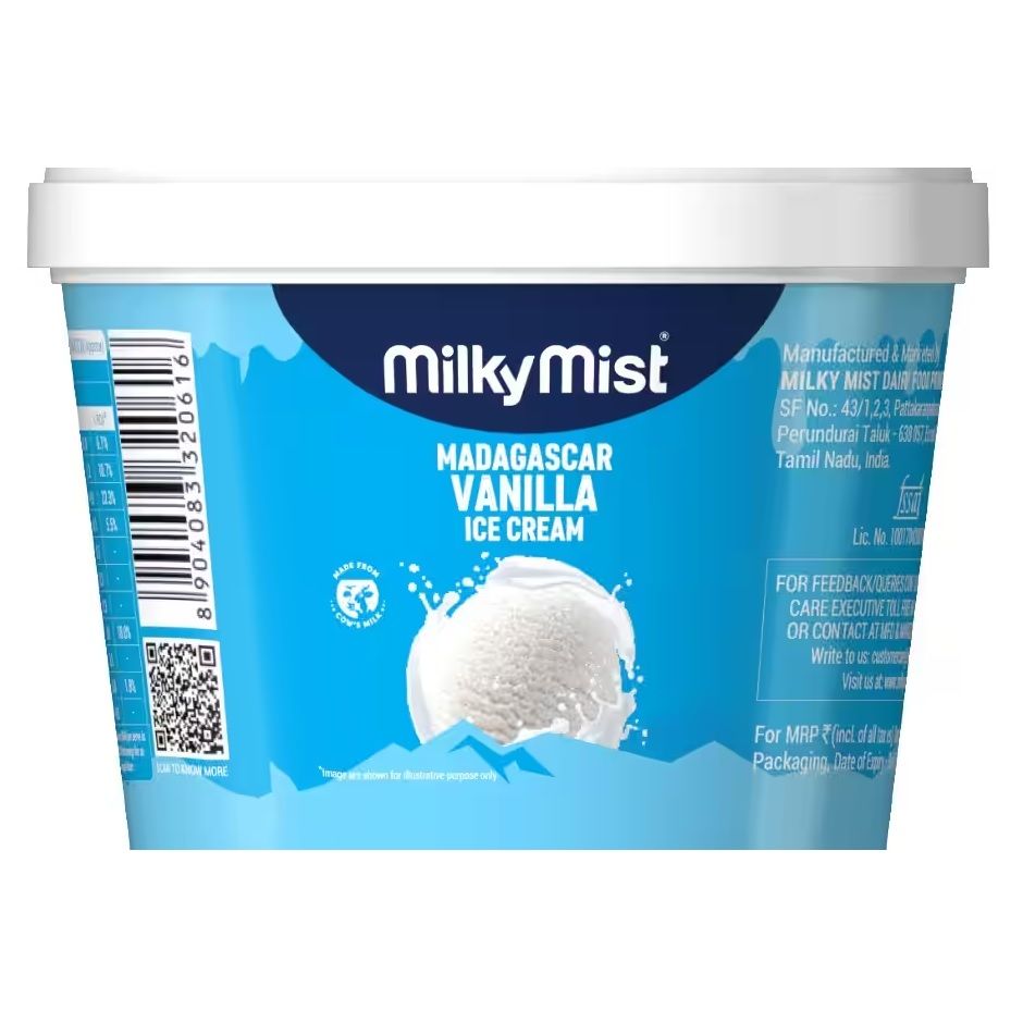 Milky Mist Cup Ice Cream - French Vanilla, 100ml