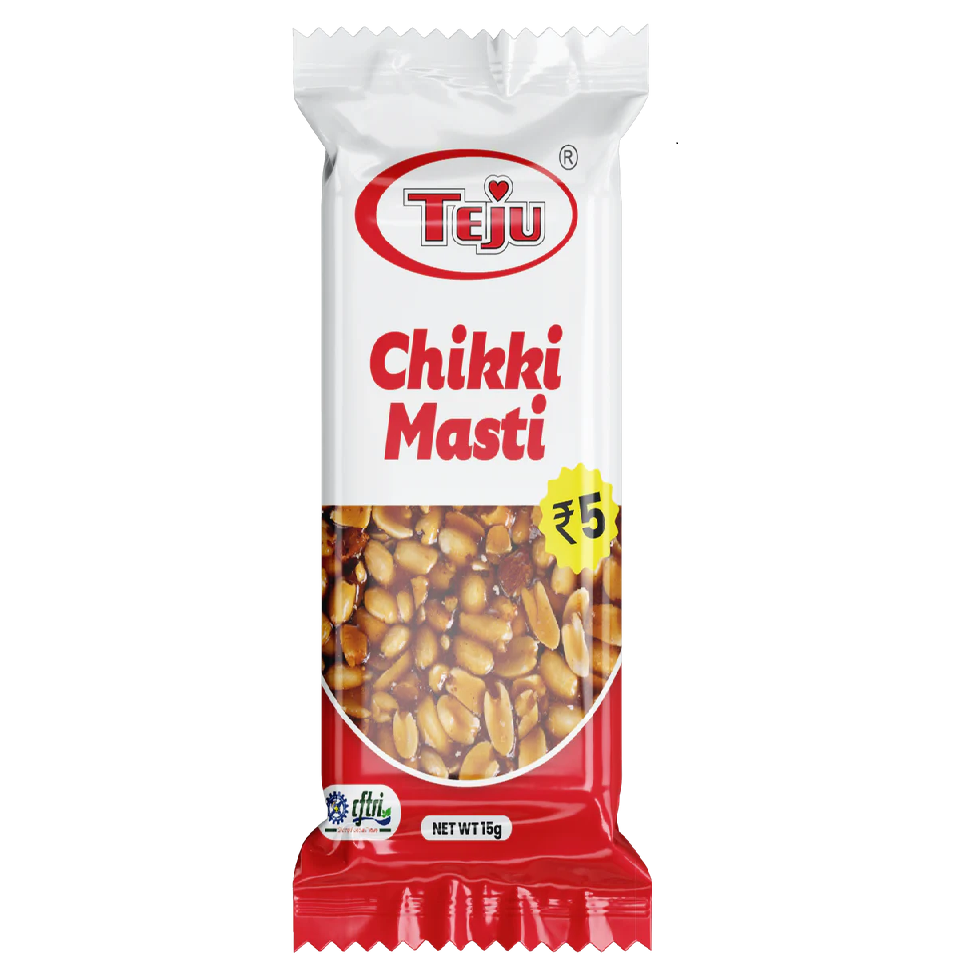 Teju Peanut Chikki Masti, 15g