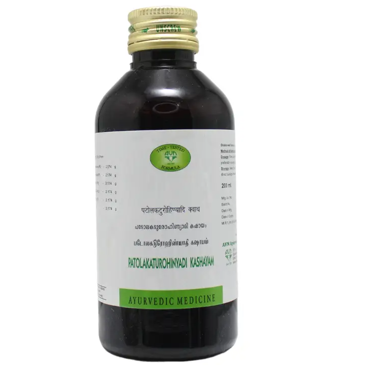 AVN Patolakaturohinyadi Kashayam, 200ml
