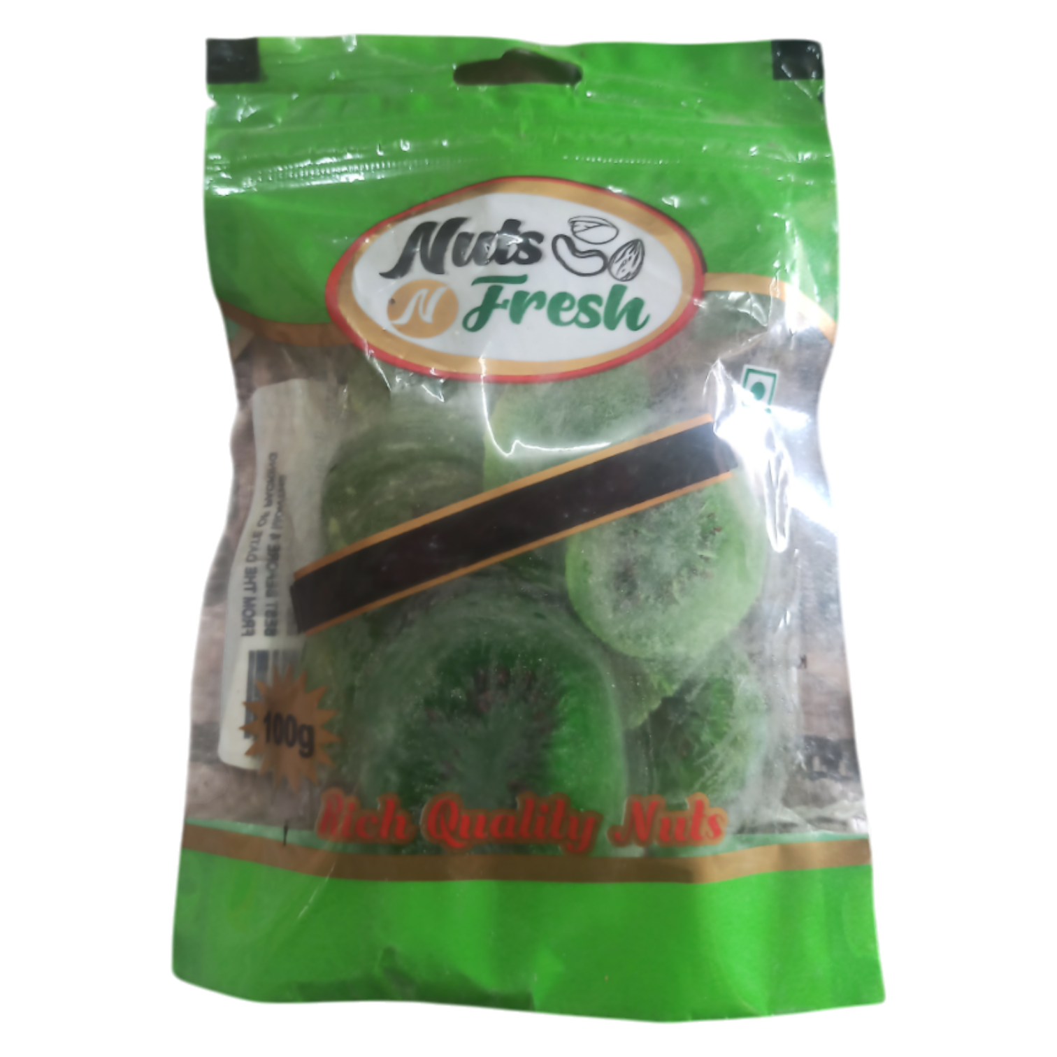 Nuts N Fresh Rich Quality Dried Kiwi Fruits Pouch, 100g