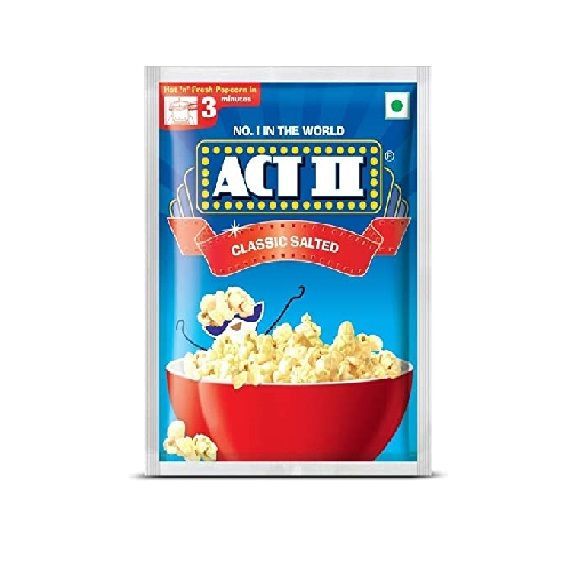 Act II Classic Salted Popcorn, 180g