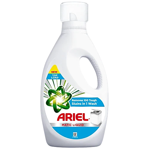 Ariel Matic Laundry Detergent Liquid Pouch - Top Load, 500ml - OFERR!! Shampo Sachet FREE