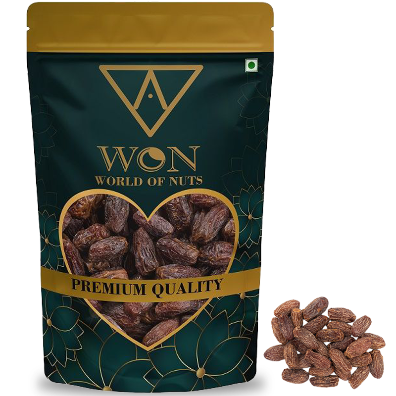 A Won Premium Quality Dry Dates Pouch, 100g