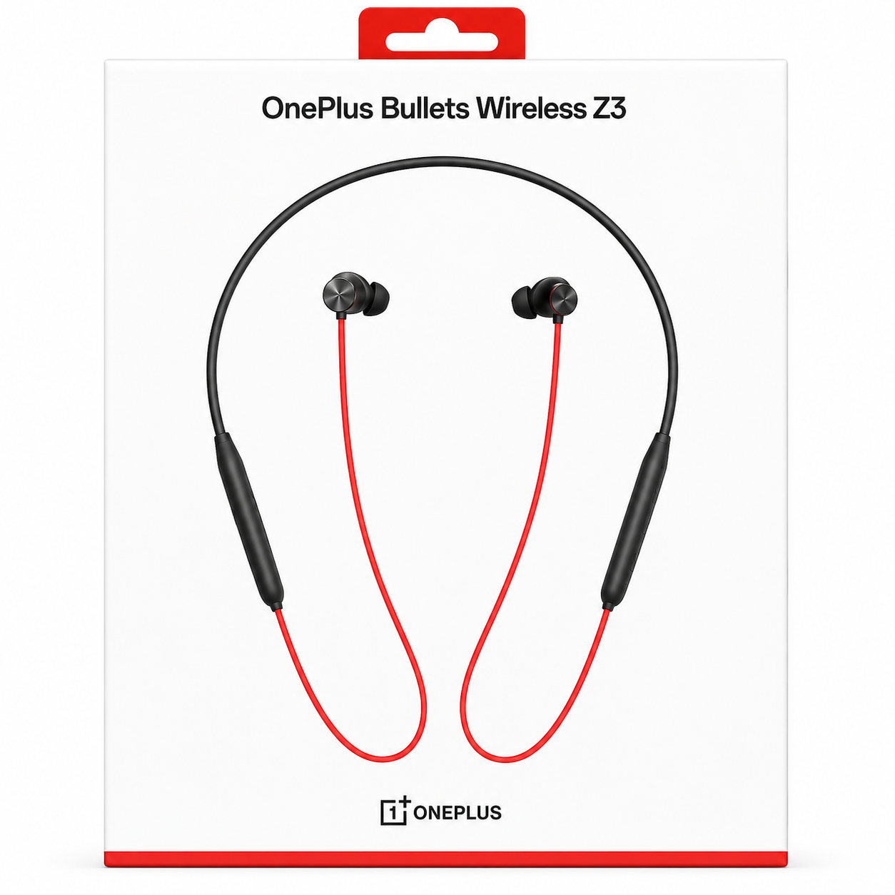OnePlus | Bullets Wireless Z3 | Wireless Neckband (Crimson Eclipse)
