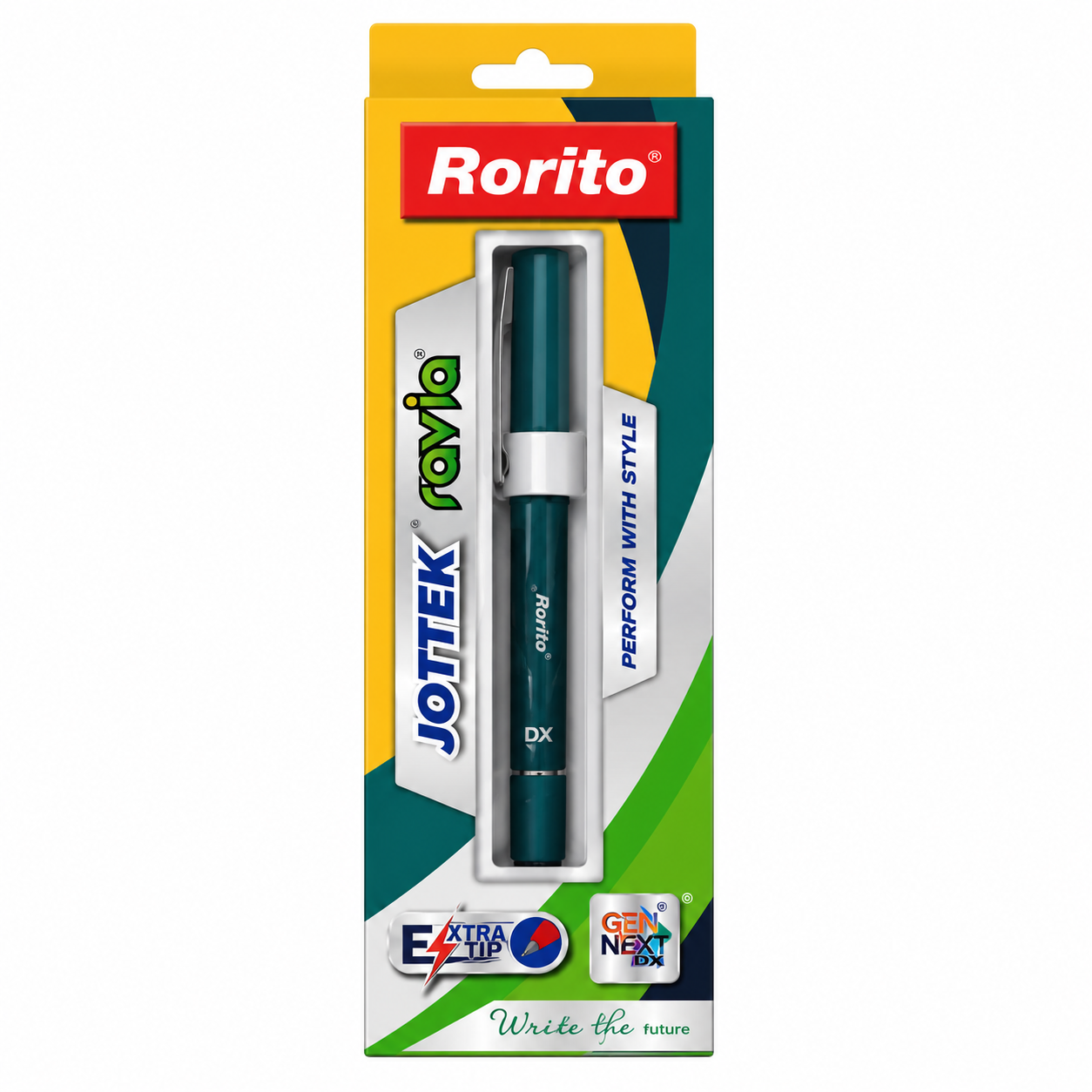 Rorito Jottek Ravia Ball Pen - Blue, 1pc