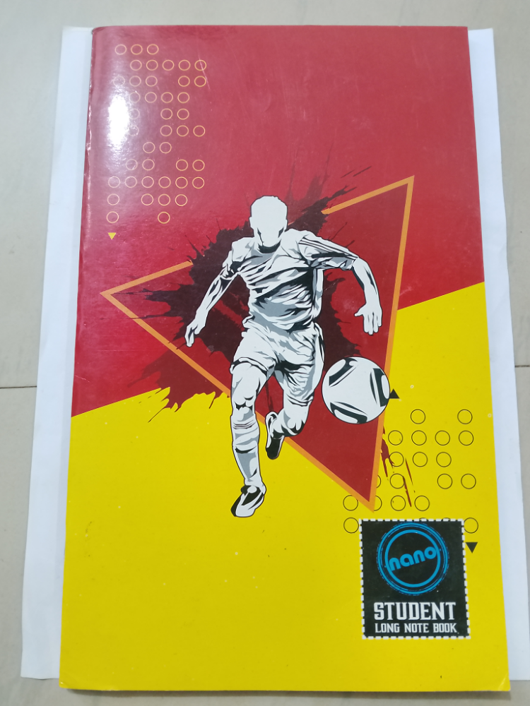 Nano Student Long Notebook, 144 Pages