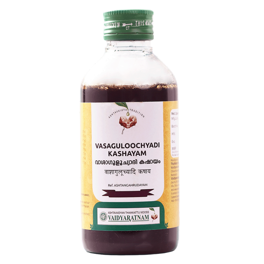 Vaidyaratnam Kashayam - Vasaguloochyadi, 200ml