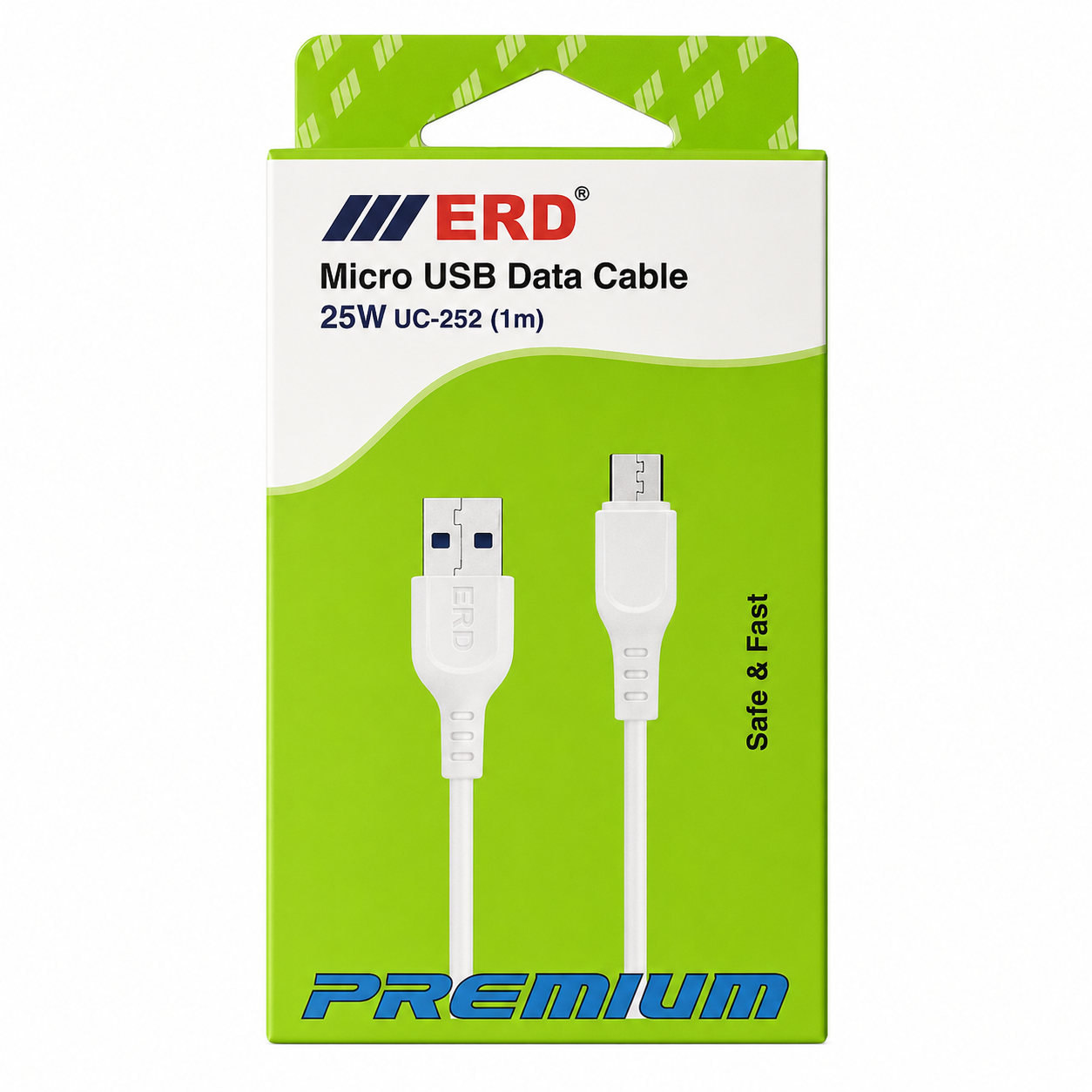 ERD Micro USB Data Cable UC-202 (25W, 1mtr)