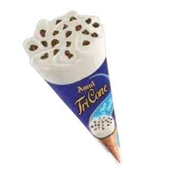 Amul Tricone Ice Cream - Vanilla, 40ml