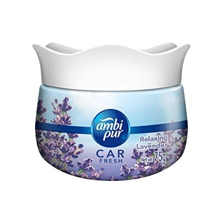 Ambipur Car Freshener Gel - Relaxing Lavender, 75g
