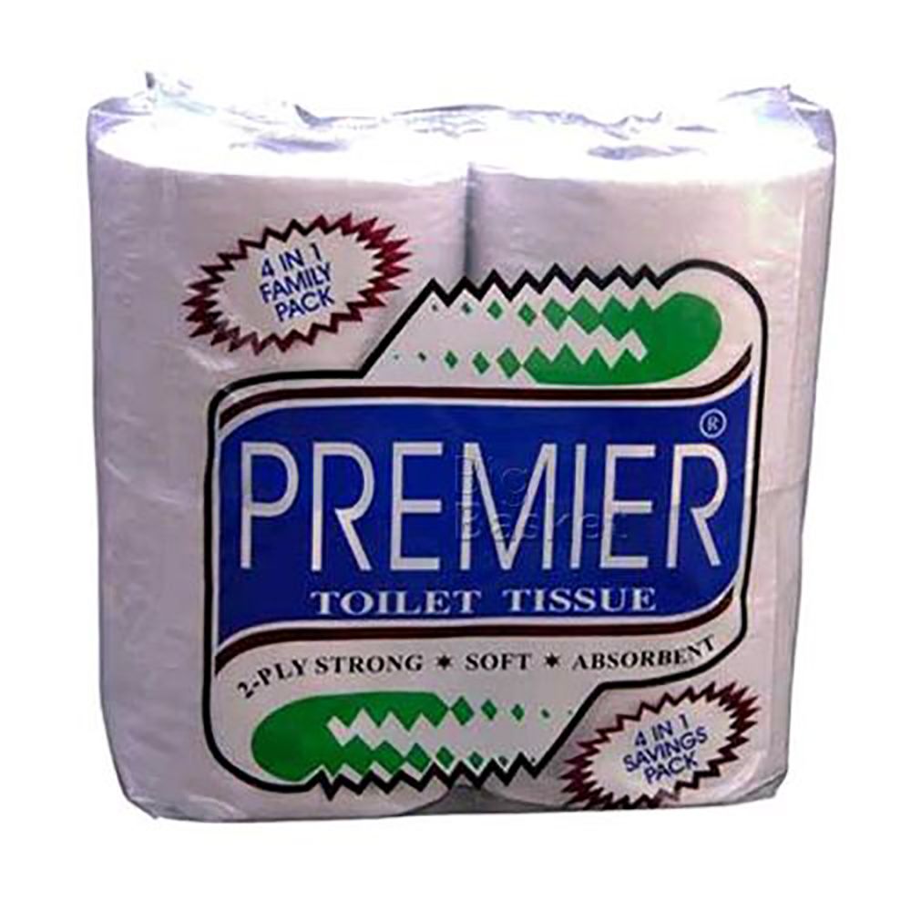 Premier Toilet Tissue Roll, 4pcs