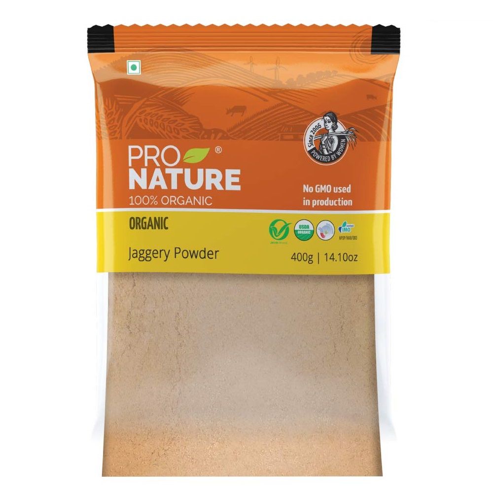 Pro Nature Jaggery Powder Pouch, 400g