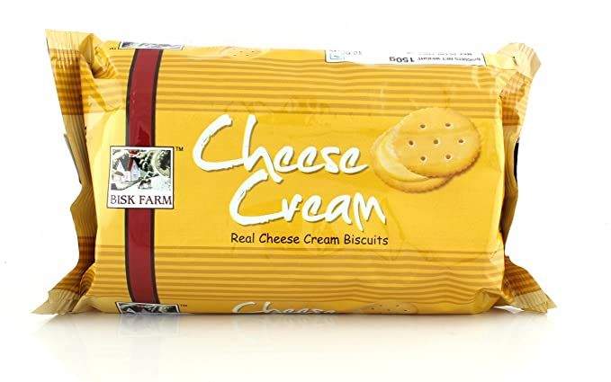 Bisk Farm Cheese Cream Biscuit, 150g