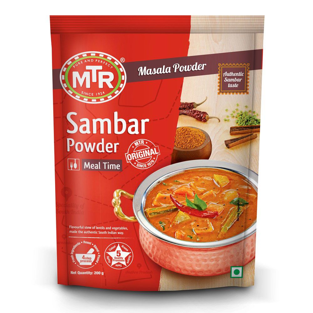 MTR Sambar Masala Powder Pouch, 200g