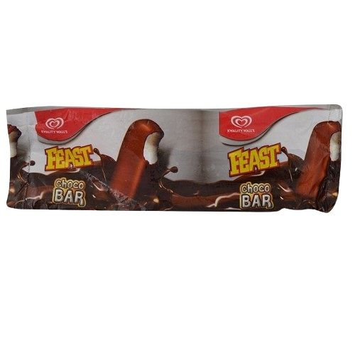 Kwality Wall's Choco Bar Ice Cream Stick - Feast, 70g