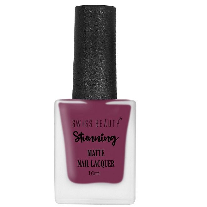 Swiss Beauty 105M Stunning Matte Nail Lacquer - Ruter 70, 10ml