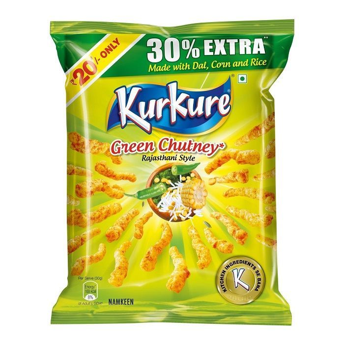 Kurkure Namkeen - Green Chutney, 75g