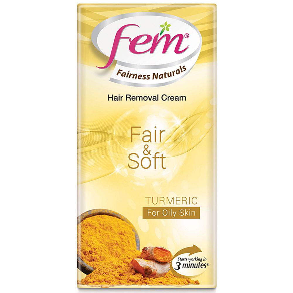 Fem Hair Removal Cream - Turmeric, 25g