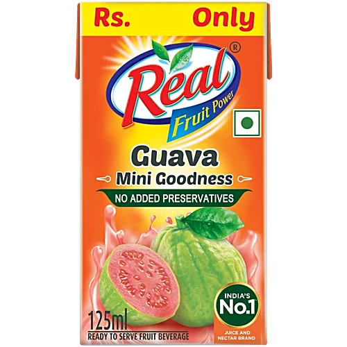 Real Fruit Power Tetra Pack - Guava, 125ml