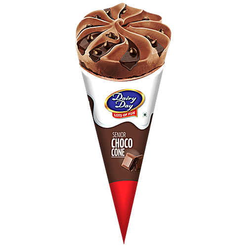 Dairy Day King Cone Ice Cream - Chocolate, 120ml