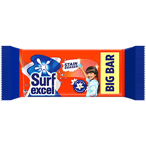 Surf Excel Detergent Bar, 250g