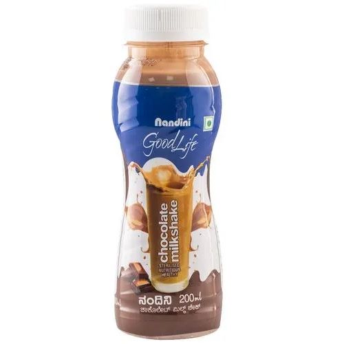 Nandini Goodlife Milkshake PET Bottle - Chocolate, 180ml