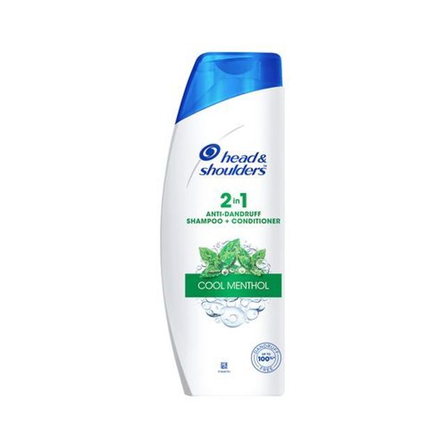 Head & shoulders 2 in 1 Anti Dandruff Shampoo + Conditioner - Cool Menthol, 180ml