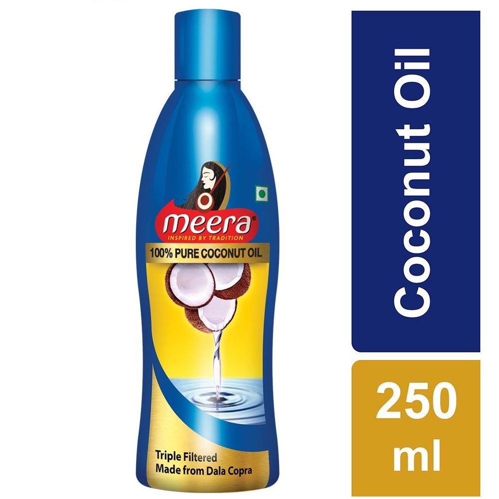 Meera Pure Coconut Hair Oil, 250ml