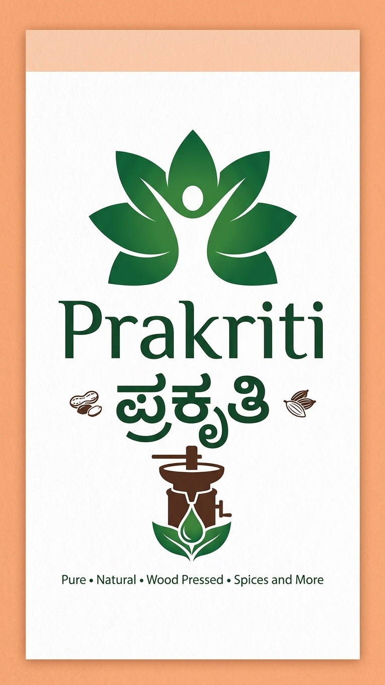Prakriti Wood Pressed Oils(COLD PRESSED)