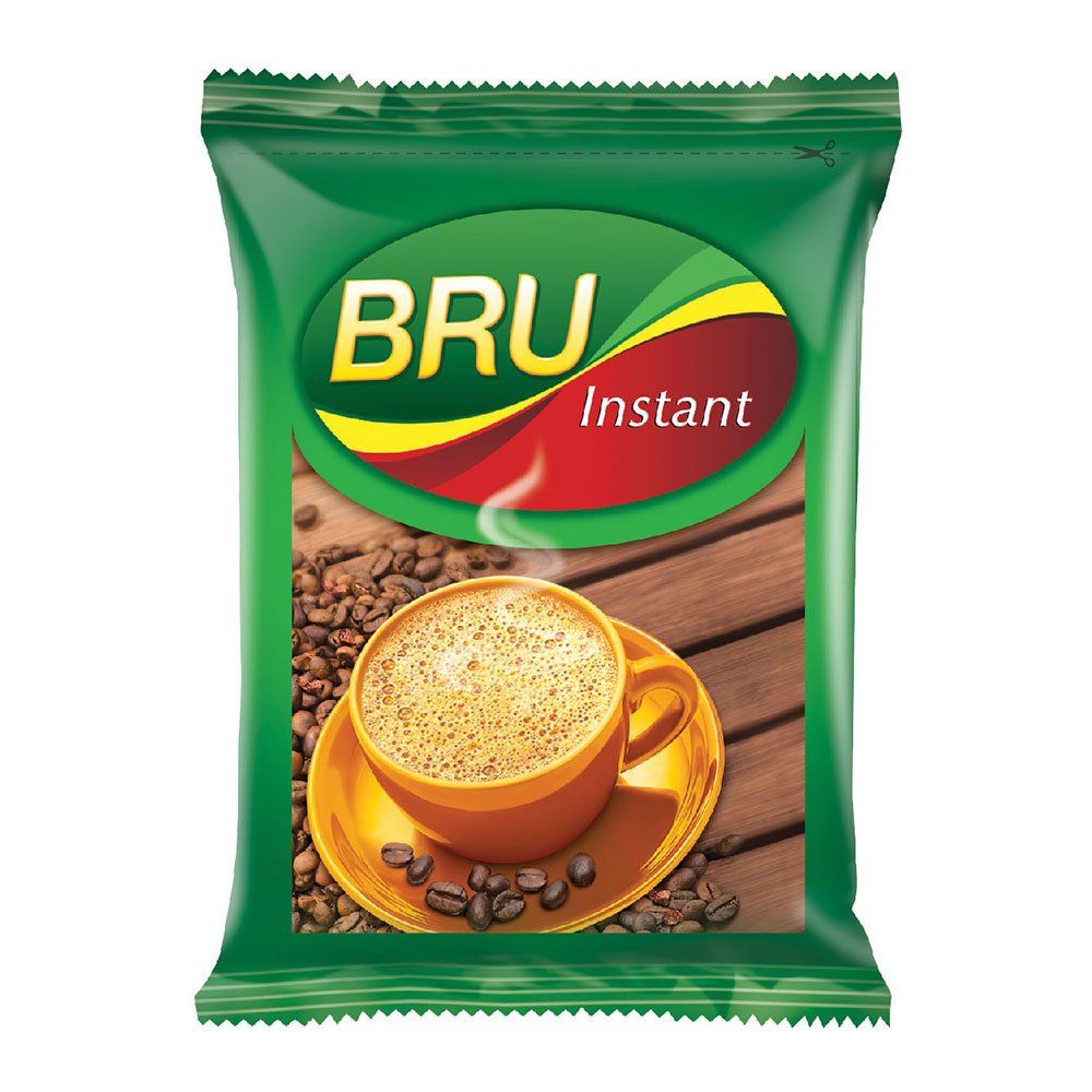 Bru 100% Instant Coffee Powder Sachet, 9.2g