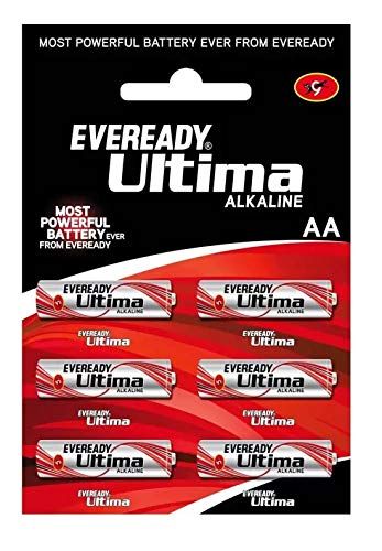 Eveready Ultima 2115 AA Cell Battery, 6pc