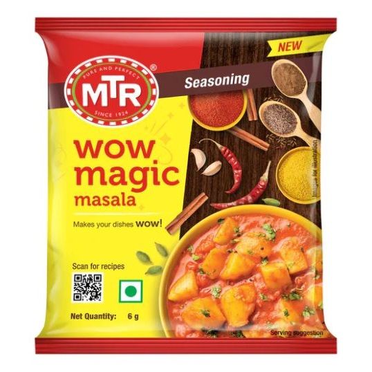 MTR Wow Magic Masala Pouch, 6g