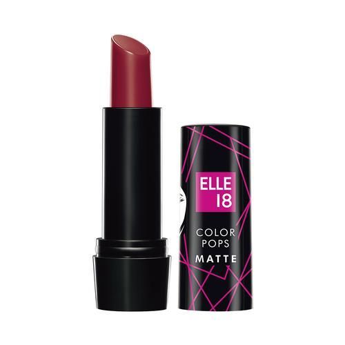 Elle18 Color Pops Matte Lipstick - Code Red R33, 4.3g