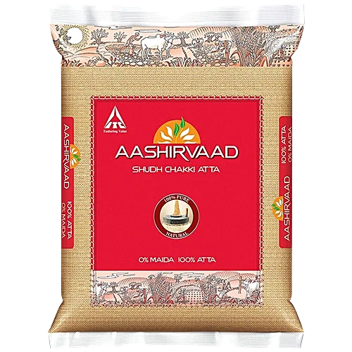 Aashirvaad Shudh Chakki Atta Pouch, 1kg