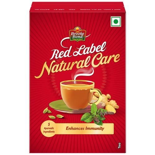 Brooke Bond Red Label Natural Care Tea Carton, 100g