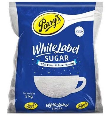 Parry's White Label Sugar - Sulphur Free, 5kg