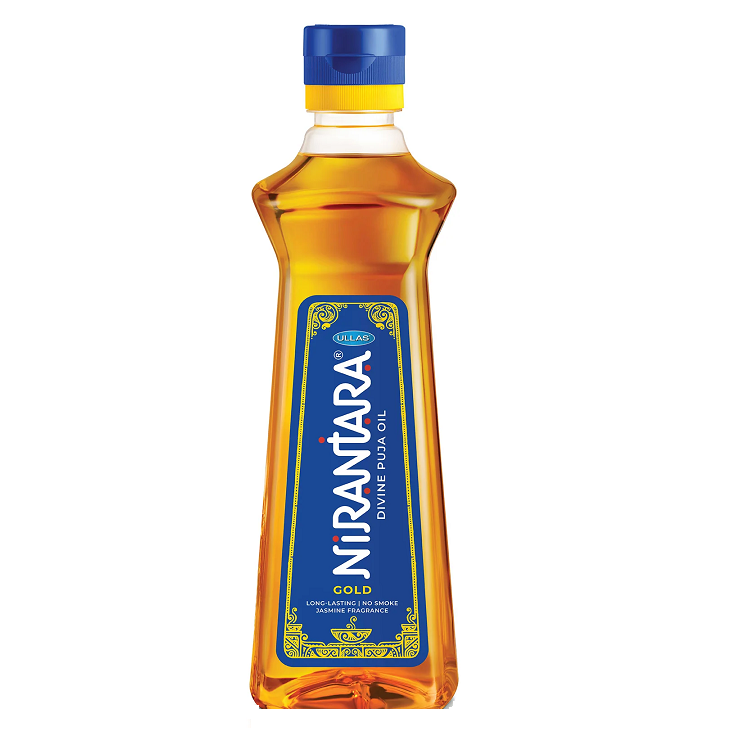 Ullas Nirantara Puja Oil Bottle, 1L