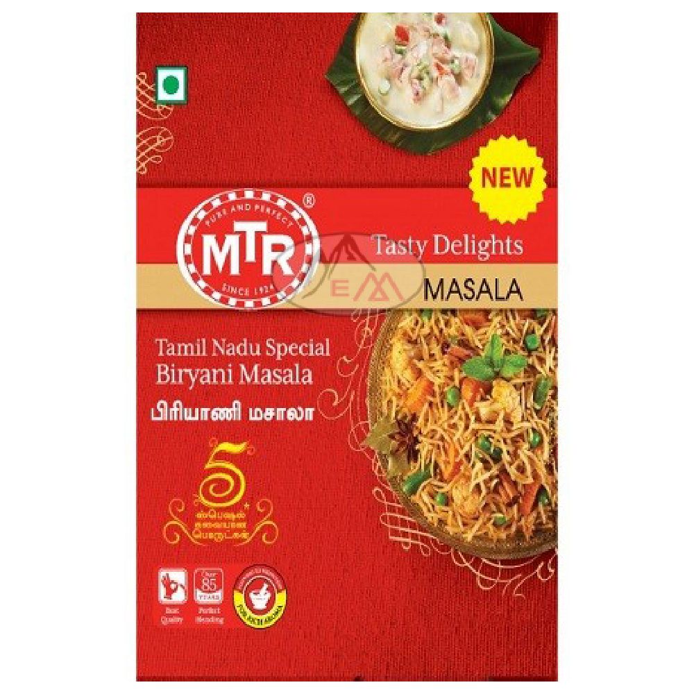 MTR Tamil Nadu Special Biryani Masala Powder Carton, 15g