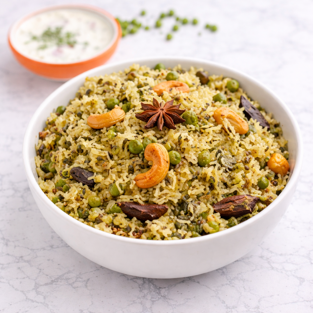 Methi Bath, 1 Plate