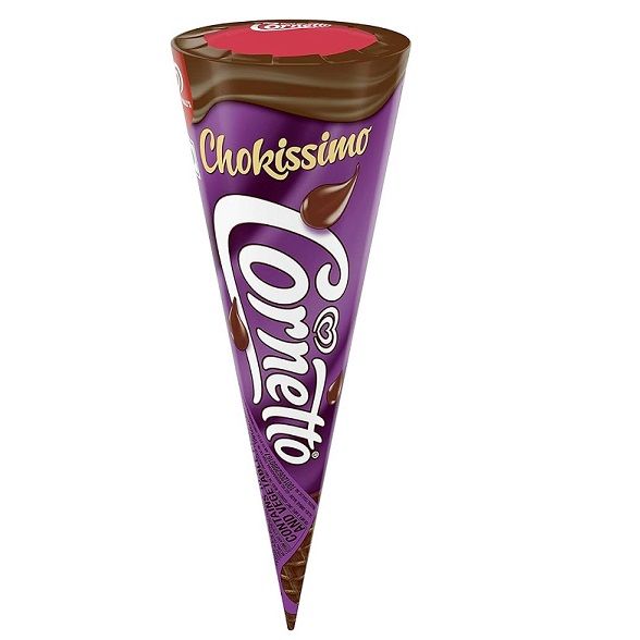 Kwality Wall's Cornetto Cone Ice Cream - Chokissimo, 110ml