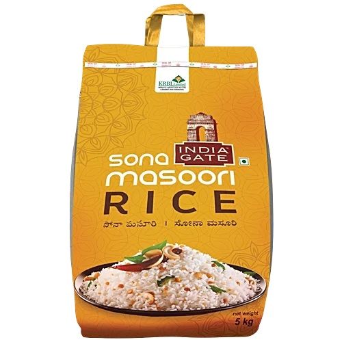 India Gate Sona Masoori Rice, 5kg