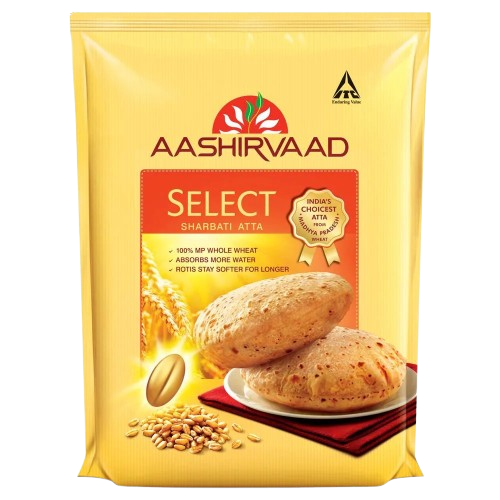 Aashirvaad Select 100% MP Sharbati Wheat Atta, 10kg